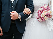 Farbe des Hochzeitsanzugs